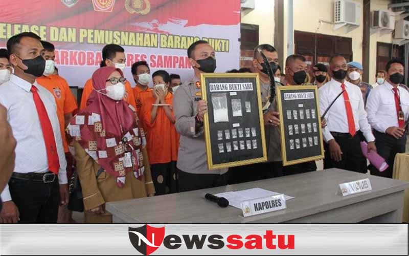 Polres Sampang Berhasil Tekan Angka Kriminal Selama 2021
