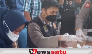 Sopir Bus Terminal Bayuangga Kota Probolinggo, Ikuti Test Urine Bebas Narkoba