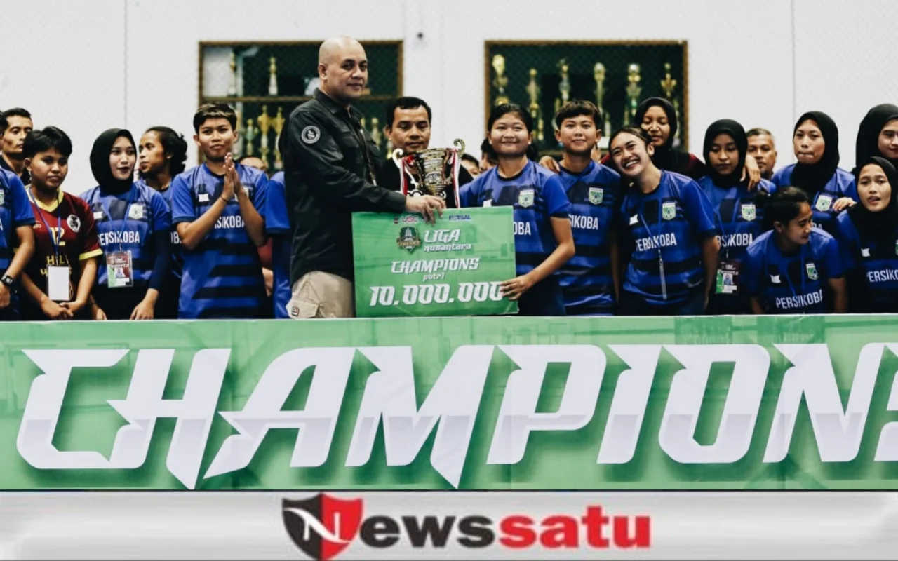 Club Futsal Putri Kota Batu Raih Juara Liga Nusantara Jatim