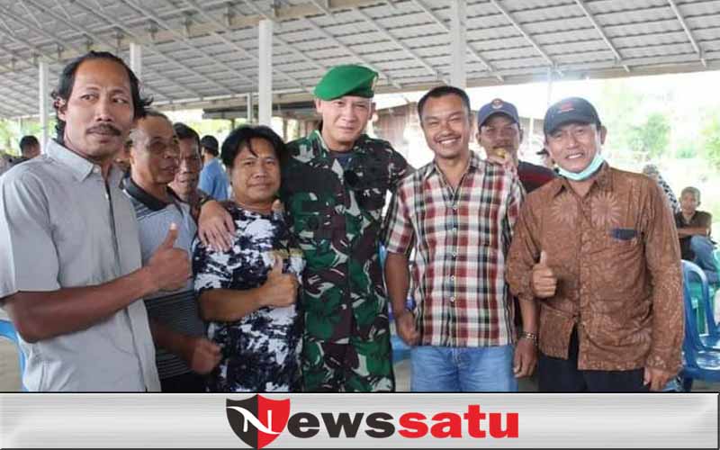 Dandim 0402 OKI Tinjau Kawasan rawan Karhutla Didua Kecamatan