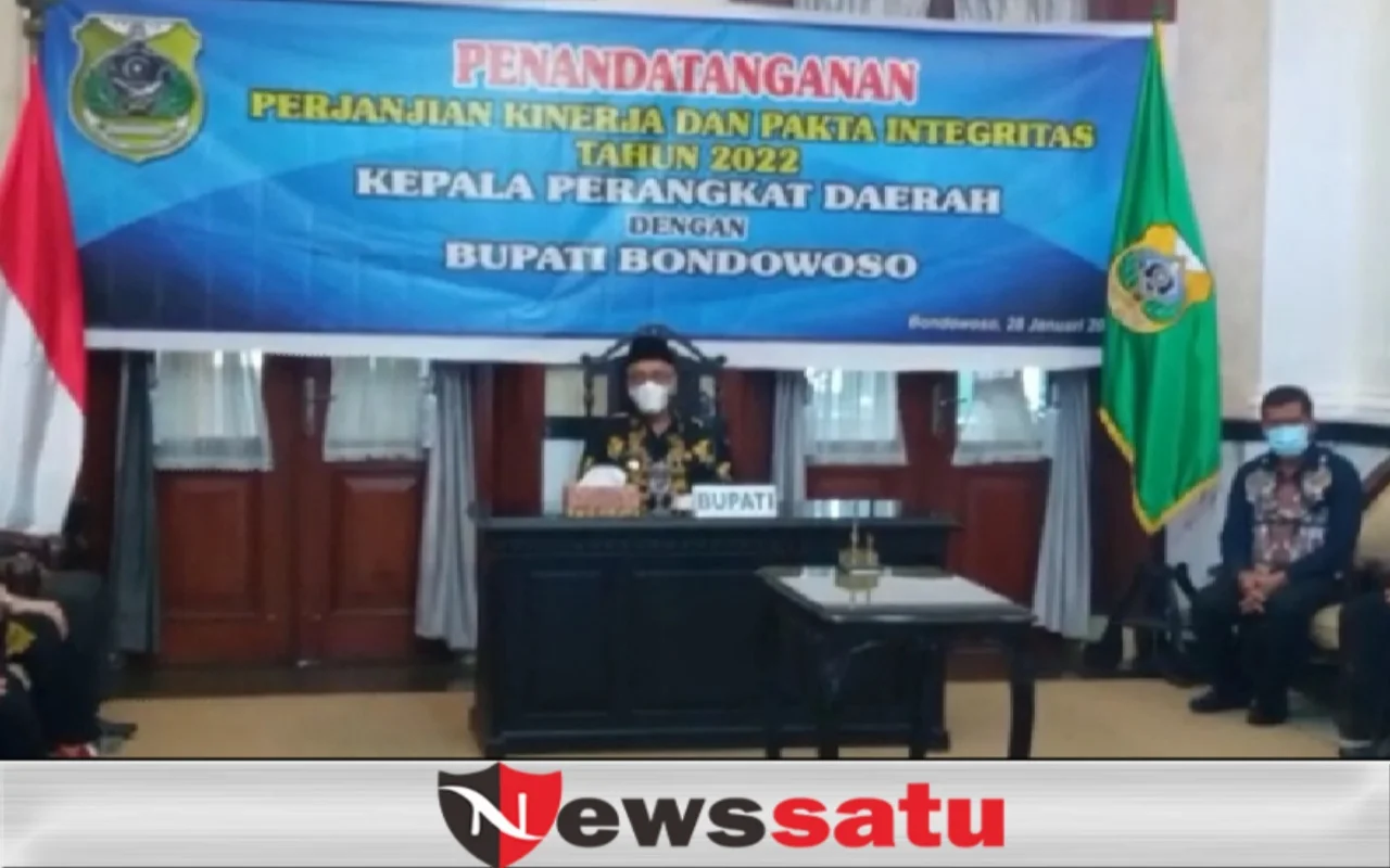 Demi Tercapai Good Government, Pemkab Bondowoso Lakukan Teken Pakta Integritas