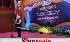 Ini Arahan Gubernur Jatim Kepada Kepala SMA se Pamekasan
