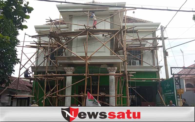 Kantor DPC PKB Kota Probolinggo Dalam Proses Renovasi