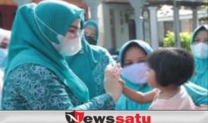 Ketua TP PKK Kota Probolinggo Tinjau Kegiatan Posyandu