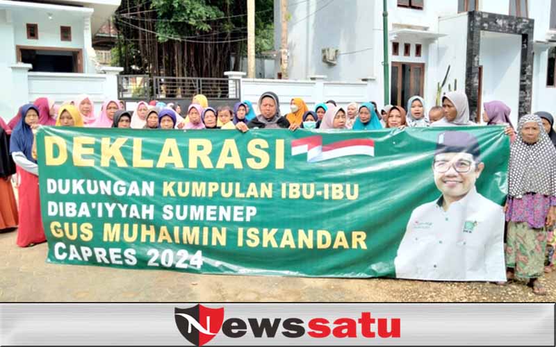 Kumpulan Diba'iyyah Sumenep Deklarasi Dukungan Calon Presiden 2024