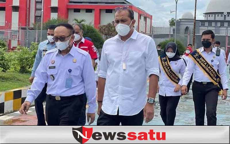 Wakil Menteri Hukum dan HAM RI Sidak Lapas Narkotika Kelas IIA Pamekasan