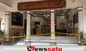 Dugaan Ada Aksi Pemukulan Terhadap Staf Dewan, Satreskrim Pasang Garis Police Line