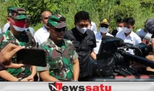 Letkol INF Hendra Saputra Tinjau Lokasi Tanah Hibah Dari Pemkab Ogan Ilir