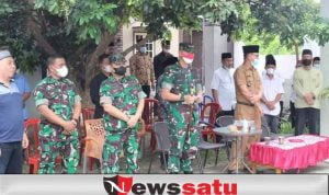 Peduli Keluarga Besar Kodim, Dandim 0402 OKI Kunjungi Rumah Duka