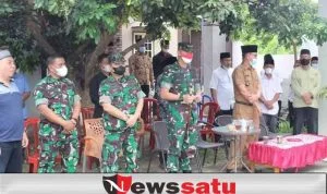 Peduli Keluarga Besar Kodim, Dandim 0402 OKI Kunjungi Rumah Duka