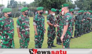Percepatan Vaksin Booster, Kodim 0402 OKI Lakukan Apel Luar Biasa