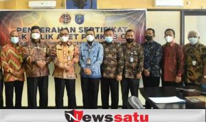 Ratusan Aset Pemkab OKI Selesai Disertifikasi