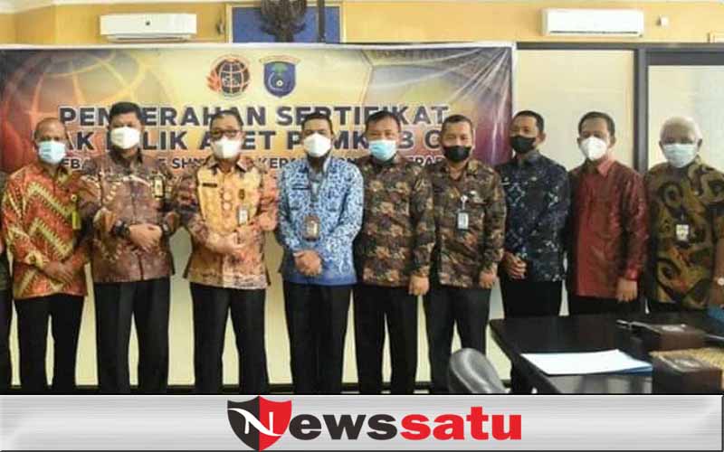 Ratusan Aset Pemkab OKI Selesai Disertifikasi