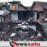 Rumah Wanita Sebatang Kara Ambruk di Kota Probolinggo