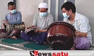 Tim Kemenag Ajak WBP Lapas Narkotika Kelas IIA Pamekasan Tekuni Al Banjari