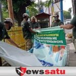 Tim Satpol PP Pamekasan, Amankan Reklame Tak berijin dan Razia Pengamen