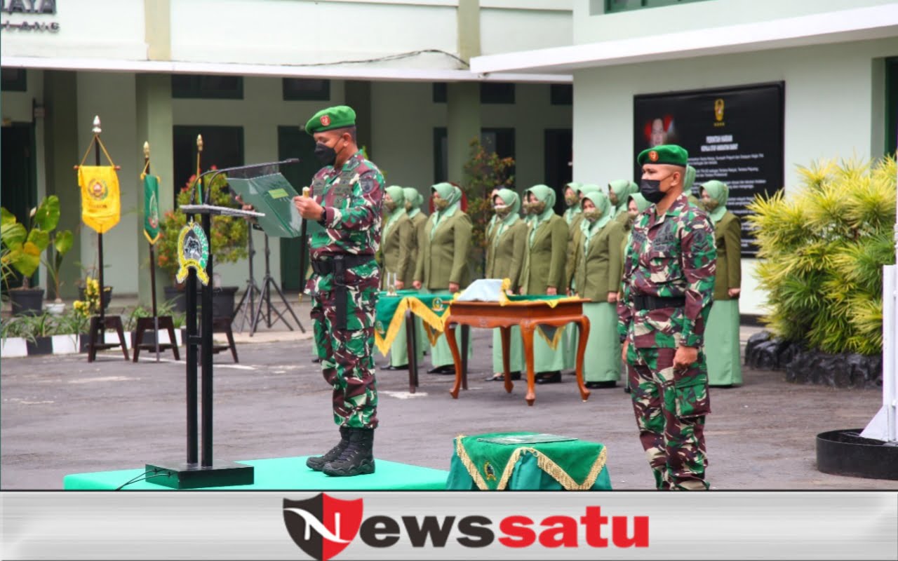 4 Satuan di Jajaran Korem 083 Baladhika Jaya Diduduki Pejabat Baru
