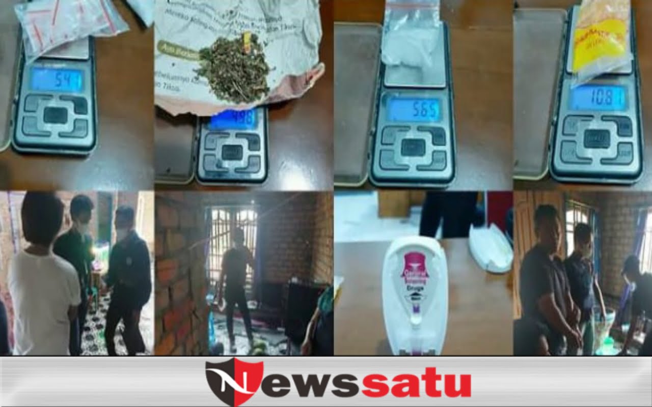 BNN OKI Tangkap Bandar Narkoba di Kecamatan Pedamaran