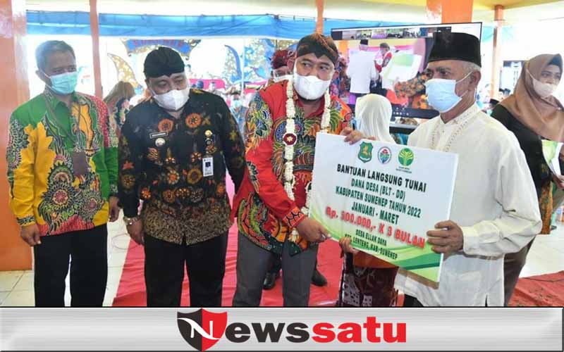 Bupati Fauzi Minta KPM Manfaatkan BLT-DD Sebaik Mungkin