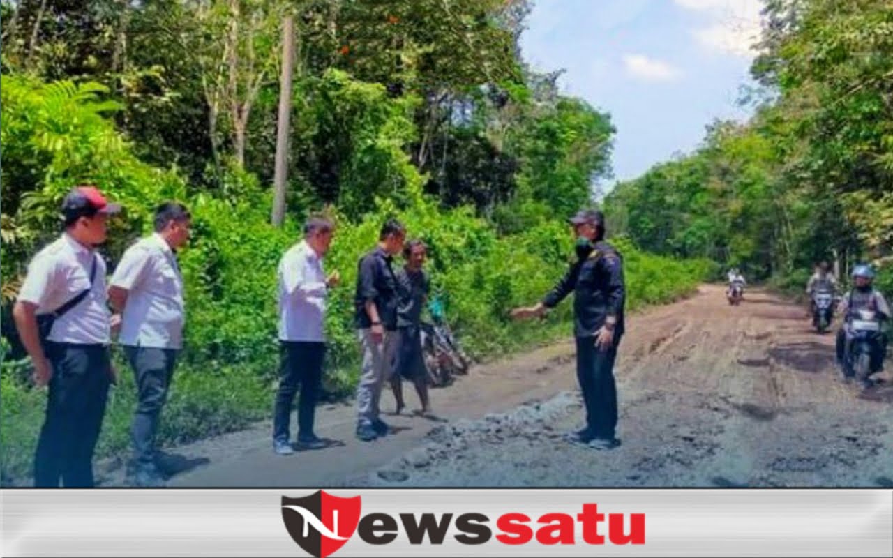 DPUPR OKI Tanggulangi Kerusakan Jalan Lebung Batang - Tulung Selapan
