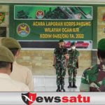Dandim 0402 OKI Pimpin Acara Korp Raport Pabung Wilayah Ogan Ili