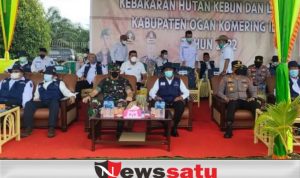 Dandim 0402 bersama Forkopimda OKI Gelar Apel Kesiapsiagaan