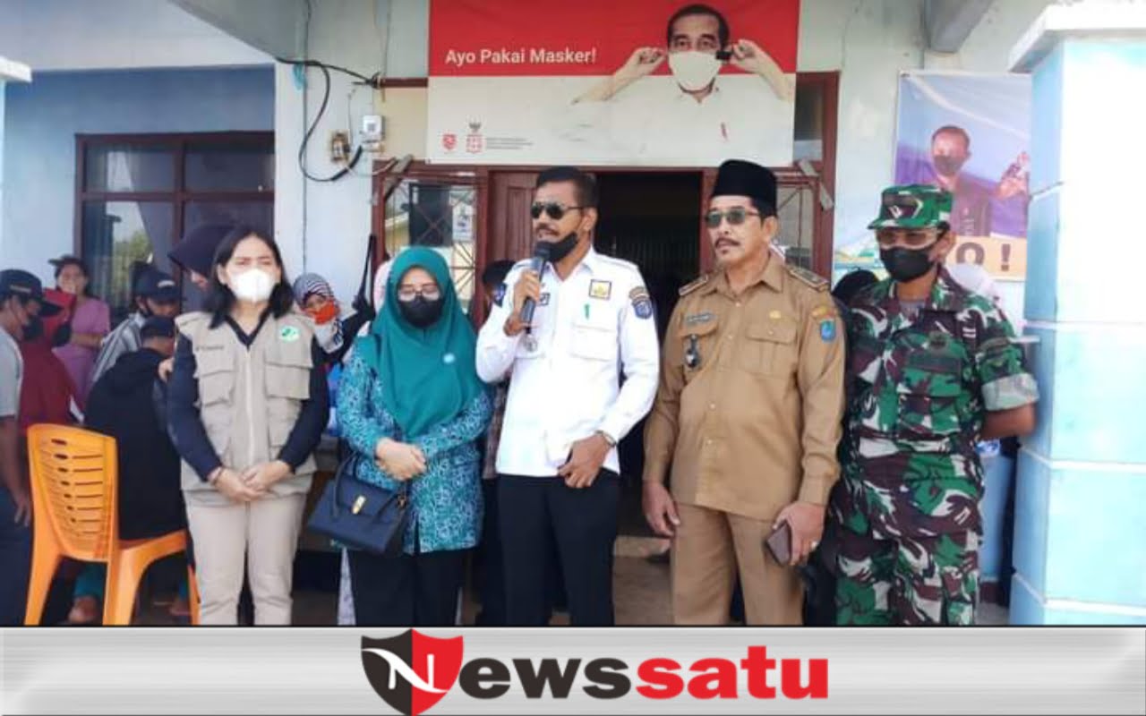 Danramil 402-13 Sungai Menang bersama Tripika Genjot vaksin di Daerah Pelosok