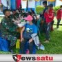 Kebut Habiskan Vaksin Covovax, Kodim 0402 OKI Sambangi Daerah Pesisir