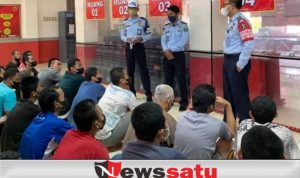 Lapas Narkotika Kelas IIA Pamekasan Tes Urine 30 Narapidana Baru