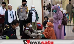 Luncurkan Program Suling, Kapolres Bondowoso Lakukan Pemeriksaan Kesehatan