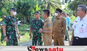 Maksimalkan TMMD, Dandim 0402 OKI Survei Lokasi