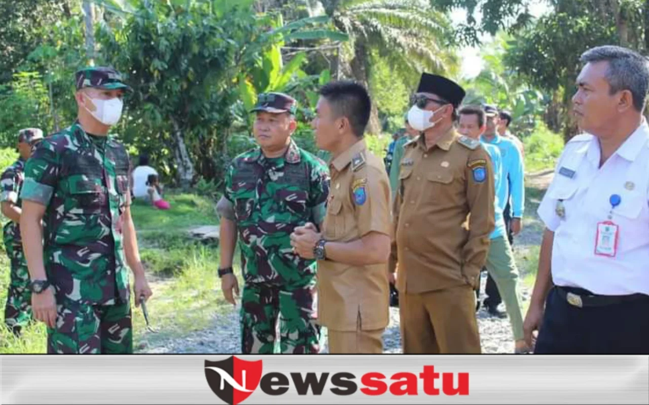 Maksimalkan TMMD, Dandim 0402 OKI Survei Lokasi