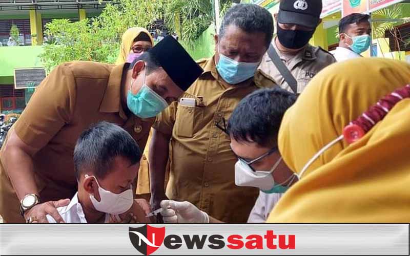 Nyaris 70 Persen, Pemkab Pamekasan Genjot Vaksinasi untuk Anak dan Siswa