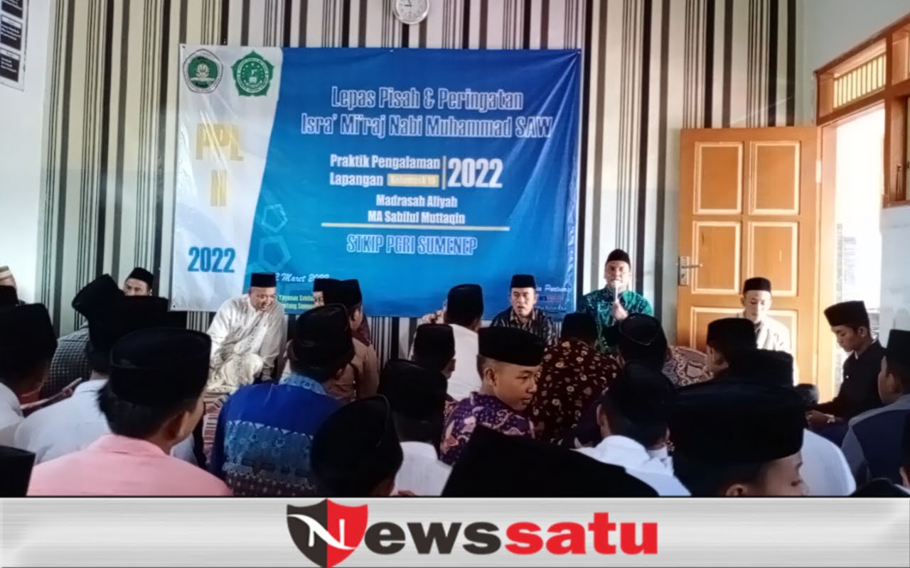 PPL II Kelompok 10 STKIP, Gelar Penutupan dengan Peringati Isra' Mi'raj