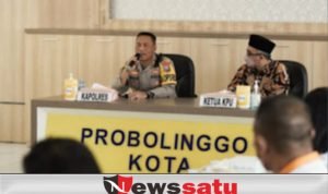 Polres Probolinggo Kota Terima Kunjungan KPU