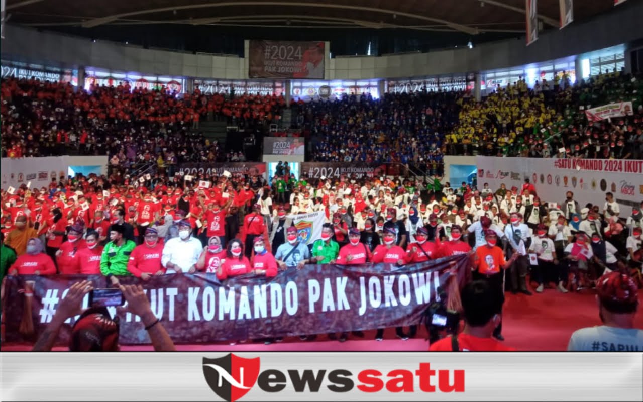 Ratusan Relawan Sapu Lidi Tapal Kuda,Hadiri Acara di Graha Pena Surabaya