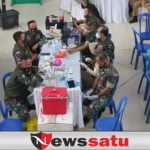 Tim Mobile Vaksinasi Kodim 0402 OKI Laksanakan Vaksin Dua