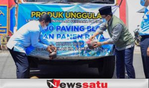 WBP Lapas Kelas IIA Pamekasan, Jual 8000 Paving Hasil Perdananya