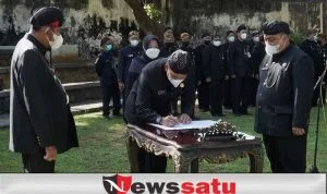 Bupati Fauzi Lantik 5 Pejabat Tinggi Pratama, Ini Harapannya