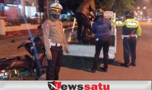 Kenyamanan Ramadhan, Satlantas Garuk Bali di Perkotaan Pamekasan