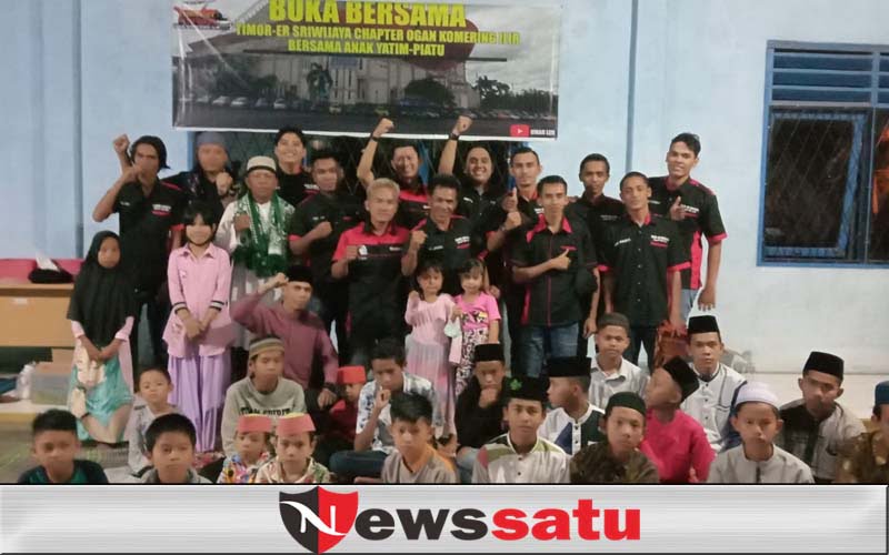 Komunitas Timor-er Sriwijaya Chapter OKI Santuni Anak Yatim Piatu