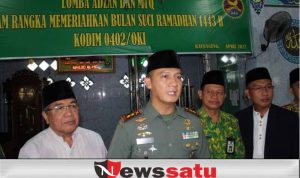 Momen Ramadhan, Kodim 0402 OKI Gelar Lomba Adzan dan MTQ