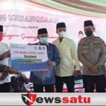 Penyandang Disabilitas dan Yatim Piatu Terima Bantuan BSB Cabang Kayuagung
