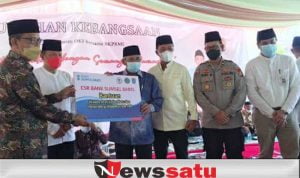 Penyandang Disabilitas dan Yatim Piatu Terima Bantuan BSB Cabang Kayuagung