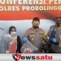 Polres Probolinggo Gelar Konferensi Pers, Senapan Angin Bawa Korban