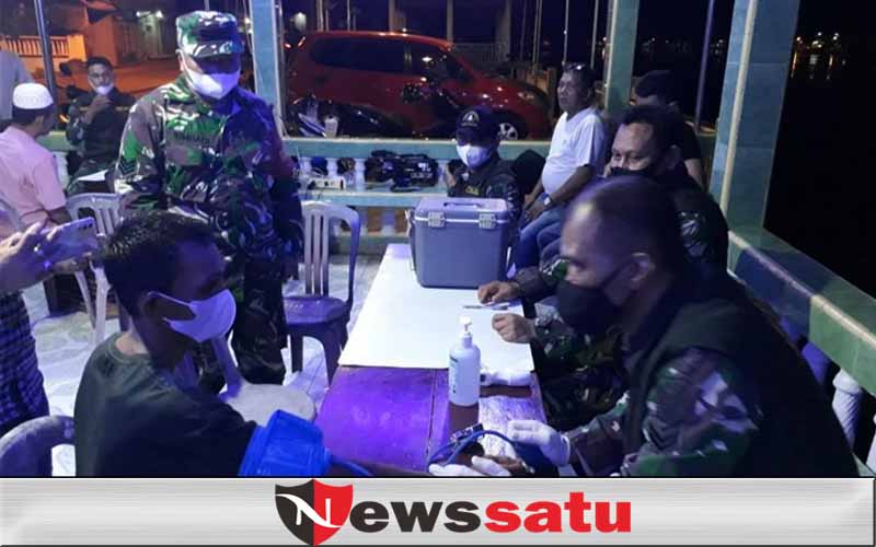 Satgas Covid-19 OKI Gencarkan Vaksinasi Booster Usai Tarawih