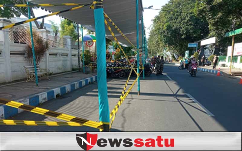 Tenda Bazar Ramadhan Terpasang Police Line, Ini Penjelasan DKUPP