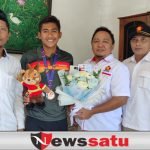 DPRD Fraksi Gerindra Temui Atlet Nasional SEA Games Vietnam