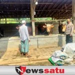 Deteksi Penyakit Hewan, Tim Polres Monitoring Peternak dan RPH di Pamekasan