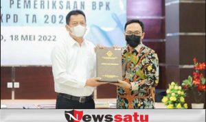 Komitmen Pemerintah Baik, Bupati Baddrut Terima Penghargaan WTP Ke-8